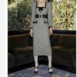 Vintage style slim bow tie dress size S PRICE IS FIRM